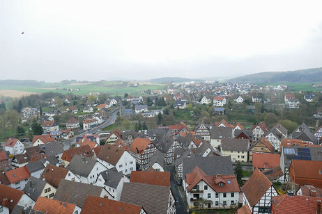 Auf dem Kirchturm